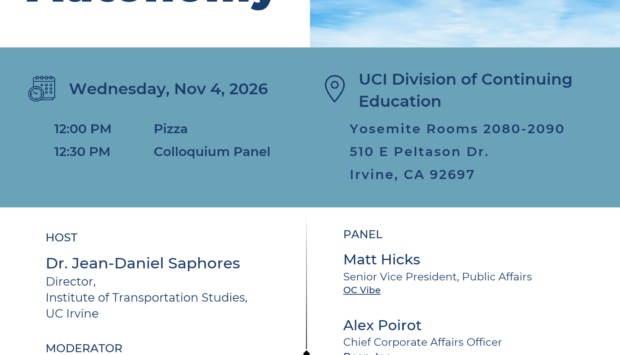Trends in Autonomy Colloquium